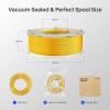 imageELEGOO Silk PLA Filament 175mm Silver Grey 1KG 3D Printer Filament Dimensional Accuracy  002mm 1kg Plastic Spool22lbs 3D Printing Filament Fits for Most FDM 3D Printers250g Silk Silver Gray