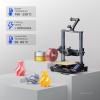 imageELEGOO Silk PLA Filament 175mm Silver Grey 1KG 3D Printer Filament Dimensional Accuracy  002mm 1kg Plastic Spool22lbs 3D Printing Filament Fits for Most FDM 3D PrintersSilk Tri Color Orange Blue Green