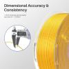 imageELEGOO Silk PLA Filament 175mm Silver Grey 1KG 3D Printer Filament Dimensional Accuracy  002mm 1kg Plastic Spool22lbs 3D Printing Filament Fits for Most FDM 3D PrintersSilk Copper