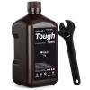 imageELEGOO Tough Resin 3D Printer Resin with High Hardness Low Viscosity Low Shrinkage Compatible with MSLALCDDLP 3D Printers Grey 2000gBlack