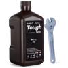 imageELEGOO Tough Resin 3D Printer Resin with High Hardness Low Viscosity Low Shrinkage Compatible with MSLALCDDLP 3D Printers Grey 2000gGrey