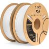 imageELEGOO ASA Filament 175mm White 2KG UV ampamp Weather Resistant 3D Printer Filament Perfect for Outdoor Functional Parts Dimensional Accuracy  002mm 2 Pack 1kg Spool 22lbs2pcs White