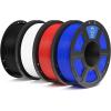 imageELEGOO PETG Filament 175mm Orange 1KG 3D Printer Filament Dimensional Accuracy  002 mm 1kg Spool22lbs Fits for Most FDM 3D PrintersPetg Black white red blue
