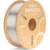 imageELEGOO Rapid PETG Filament 175mm Blue ampamp Red 2KG High Speed 600mms 3D Printer Filament Dimensional Accuracy  002 mm 1kg Cardboard Spool22lbs Fits for Most FDM 3D Printers1kg Transparent