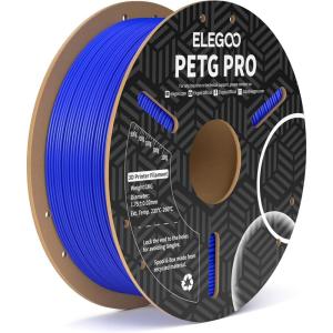 imageELEGOO PETG Filament 175mm Orange 1KG 3D Printer Filament Dimensional Accuracy  002 mm 1kg Spool22lbs Fits for Most FDM 3D PrintersBlue