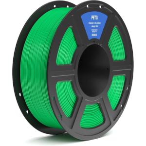 imageELEGOO PETG Filament 175mm Orange 1KG 3D Printer Filament Dimensional Accuracy  002 mm 1kg Spool22lbs Fits for Most FDM 3D PrintersPetg Green