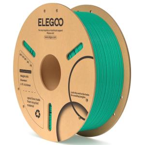 imageELEGOO PLA 3D Printer Filament 175mm Bundle 4KG Dimensional Accuracy  002mm 4 Pack 1kg Cardboard Spool22lbs Fits for Most FDM 3D Printers Black White Dark Blue Red1kg Sea Green