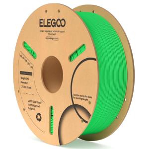 imageELEGOO PLA 3D Printer Filament 175mm Bundle 4KG Dimensional Accuracy  002mm 4 Pack 1kg Cardboard Spool22lbs Fits for Most FDM 3D Printers Black White Dark Blue Red1kg Neon Green