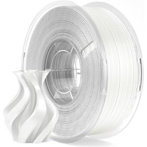 imageELEGOO Silk PLA Filament 175mm Silver Grey 1KG 3D Printer Filament Dimensional Accuracy  002mm 1kg Plastic Spool22lbs 3D Printing Filament Fits for Most FDM 3D PrintersSilk White