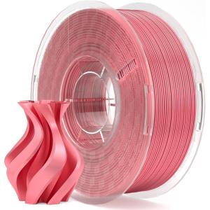 imageELEGOO Silk PLA Filament 175mm Silver Grey 1KG 3D Printer Filament Dimensional Accuracy  002mm 1kg Plastic Spool22lbs 3D Printing Filament Fits for Most FDM 3D PrintersSilk Coral Pink