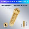 imageELEGOO 10pcs Multi Size Nozzles for Neptune 4 and Neptune 4 Pro 3D Printer Brass Hotend Nozzles 02040608mm with Cleaning KitsBrassNeptune 4 PlusMax