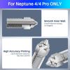 imageELEGOO 10pcs Multi Size Nozzles for Neptune 4 and Neptune 4 Pro 3D Printer Brass Hotend Nozzles 02040608mm with Cleaning KitsHarden SteelNeptune 44 Pro