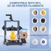 imageELEGOO Filament Storage Bags 10 Reusable Vacuum Sealed Bags MoistureProof DustProof Perfect for 3D Printer Filament Storage and Keep Filament Dry 134x118 inch No Pump Included20 Bags ONLY138x126