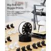 imageELEGOO PLA Filament 175mm Black 1KG 3D Printer Filament Dimensional Accuracy  002mm 1kg Spool22lbs Fit Most FDM 3D Printers1 Big Spool Black 3kg