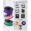 imageELEGOO PLA Filament 175mm Black 1KG 3D Printer Filament Dimensional Accuracy  002mm 1kg Spool22lbs Fit Most FDM 3D PrintersNeon Green