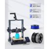 imageELEGOO PLA Filament 175mm Black 1KG 3D Printer Filament Dimensional Accuracy  002mm 1kg Spool22lbs Fit Most FDM 3D PrintersPink  Purple  Sky Blue  Sea Green