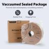 imageELEGOO PLA Plus Filament 175mm Beige 1KG PLA Tougher and Stronger 3D Printer Filament Dimensional Accuracy  002mm 1kg Spool22lbs Fits for Most FDM 3D Printers101kg Black  White
