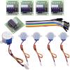 imageELEGOO 5 Sets 28BYJ48 ULN2003 5V Stepper Motor  ULN2003 Driver Board Compatible with Arduino