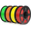 True Red  Yellow  Orange  Neon Green