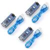imageELEGOO Presoldered Nano Boards with USB Cable Compatible with Arduino IDE Microcontroller Mini Board ATmega328P CH340 Chip