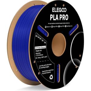 imageELEGOO PLA PRO Filament 175mm Yellow 1KG 30250mms Printing Speed Improved Rigidity 3D Printer Filament Dimensional Accuracy  002mm 1kg Spool 22lbs1kg Blue