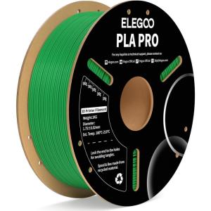 imageELEGOO PLA PRO Filament 175mm Yellow 1KG 30250mms Printing Speed Improved Rigidity 3D Printer Filament Dimensional Accuracy  002mm 1kg Spool 22lbsGreen