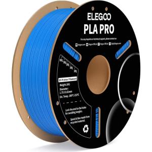 imageELEGOO PLA PRO Filament 175mm Yellow 1KG 30250mms Printing Speed Improved Rigidity 3D Printer Filament Dimensional Accuracy  002mm 1kg Spool 22lbsLight Blue
