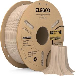imageELEGOO PLA PRO Filament 175mm Yellow 1KG 30250mms Printing Speed Improved Rigidity 3D Printer Filament Dimensional Accuracy  002mm 1kg Spool 22lbsPla Oak Wood