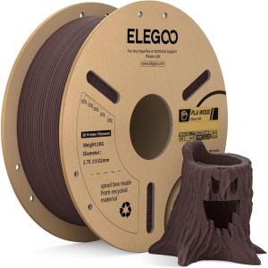 imageELEGOO PLA PRO Filament 175mm Yellow 1KG 30250mms Printing Speed Improved Rigidity 3D Printer Filament Dimensional Accuracy  002mm 1kg Spool 22lbsPla Rosewood