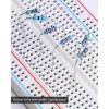 imageELEGOO 3pcs Breadboard 830 Point ampamp ELEGOO 17 Values 1 Resistor Kit