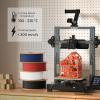 imageELEGOO Matte PLA Filament Matte White 2KG 175mm 3D Printer Filament Dimensional Accuracy  002mm 2pcs 1kg Carboard Spool 22lbs for Most FDM 3D PrintersBlackWhiteNavy BlueRuby Red