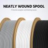 imageELEGOO Matte PLA Filament Matte White 2KG 175mm 3D Printer Filament Dimensional Accuracy  002mm 2pcs 1kg Carboard Spool 22lbs for Most FDM 3D PrintersMint Green