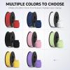 imageELEGOO Matte PLA Filament Matte White 2KG 175mm 3D Printer Filament Dimensional Accuracy  002mm 2pcs 1kg Carboard Spool 22lbs for Most FDM 3D Printers8250g Mint GreenLavender PurpleBlackWhiteRuby RedNavy BlueSakura PinkSunshine Yellow