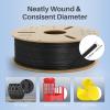 imageELEGOO Rapid PLA Plus Filament 175mm Black ampamp White 2KG PLA 3D Printer Filament for 600 mms High Speed Printing Dimensional Accuracy  002 mm 2 Pack 1kg Spool22lbs41kg Black  White
