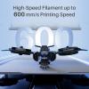 imageELEGOO Rapid PLA Plus Filament 175mm Black ampamp White 2KG PLA 3D Printer Filament for 600 mms High Speed Printing Dimensional Accuracy  002 mm 2 Pack 1kg Spool22lbs8250g BlackWhiteGreyRedBlueYellowGreenOrange