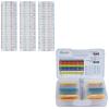 imageELEGOO 3pcs Breadboard 830 Point ampamp ELEGOO 17 Values 1 Resistor Kit