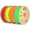 4*1kg Green orange yellow red