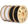 imageELEGOO Rapid PLA Plus Filament 175mm Black ampamp White 2KG PLA 3D Printer Filament for 600 mms High Speed Printing Dimensional Accuracy  002 mm 2 Pack 1kg Spool22lbs41kg Black  White