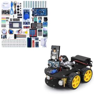 imageELEGOO Mega R3 Project The Most Complete Ultimate Starter Kit ampamp ELEGOO UNO R3 Project Smart Robot Car Kit V4