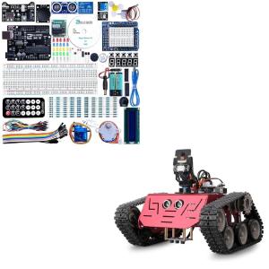 imageELEGOO UNO Project Super Starter Kit ampamp ELEGOO Conqueror Robot Tank