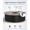 imageELEGOO PETG Filament 175mm Black 3KG 3D Printer Filament Dimensional Accuracy  002 mm 3kg Large Spool66lbs Fits for Most FDM 3D PrintersRed
