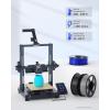 imageELEGOO PLA Filament 175mm White 1KG High Toughness PLA Plus 3D Printer Filament Dimensional Accuracy  002mm 1kg Spool22lbs Fits for Most FDM 3D PrintersNeon Green
