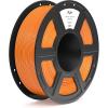 imageELEGOO PLA Filament 175mm White 1KG High Toughness PLA Plus 3D Printer Filament Dimensional Accuracy  002mm 1kg Spool22lbs Fits for Most FDM 3D PrintersOrange
