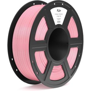 imageELEGOO PLA Filament 175mm White 1KG High Toughness PLA Plus 3D Printer Filament Dimensional Accuracy  002mm 1kg Spool22lbs Fits for Most FDM 3D PrintersPink