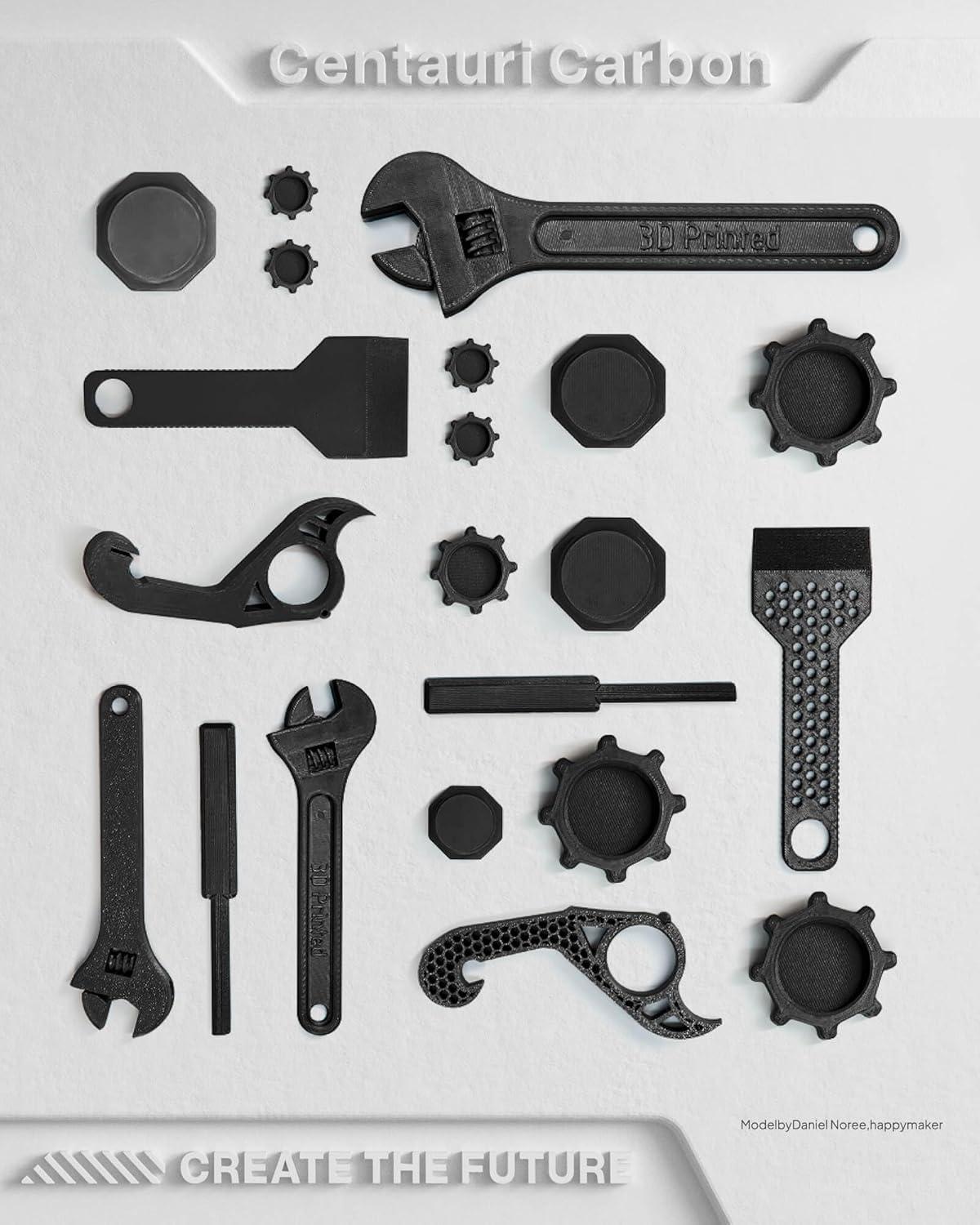 imageELEGOO Centauri Carbon 2 Combo Multi Color 3D Printer CoreXY 500mms High Speed Multicolor Printing with Canvas 1Click Full Auto Leveling and 350C HighTemp Nozzle 256x256x256mm Build VolumeCentauri Carbon