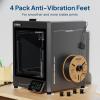 imageELEGOO 3D Printer Starter Kit for Centauri Carbon 3D Printing Accessory Including PLA Filament DualSided Build Plate Set Adhesive Glue 04mm Hardened Steel Nozzle Kit and AntiVibration Feet