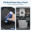 imageELEGOO 3D Printer Starter Kit for Centauri Carbon 3D Printing Accessory Including PLA Filament DualSided Build Plate Set Adhesive Glue 04mm Hardened Steel Nozzle Kit and AntiVibration Feet