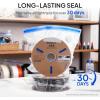 imageELEGOO Filament Vacuum Storage Kit with with Upgraded Auto Pump and Bags 20 Pack Vacuum Sealed Bags for Keeping 3D Printer Filament Dry138  126 inch20 Bags with Auto Pump