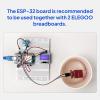 imageELEGOO ESP32 Super Starter Kit with Tutorial and Development Board USBC Dual Core Microcontroller Support APSTAAPSTA CP2102 Chip Compatible with Arduino IDE
