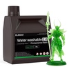 image:imageELEGOO Water Washable 3D Printer Resin 20 Fast Curing Photopolymer Resin for Mars Saturn Jupiter MSLA DLP LCD 3D Printing 385405nm UV Curing 3D Printing Liquid Blue 1000gClear Green